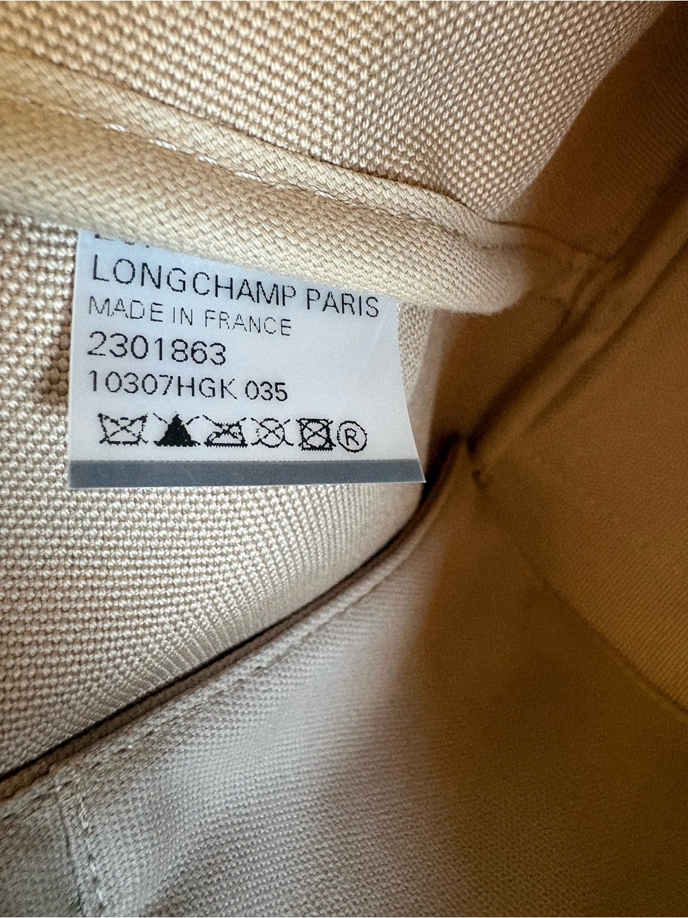Longchamp extra small Le Pliage Panier top handle bag - Picture 9 of 12